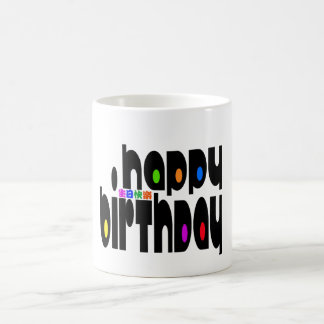 Caneca De Café Feliz aniversario
