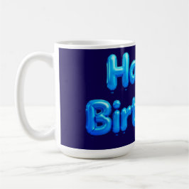 CANECA DE CAFÉ FELIZ ANIVERSÁRIO