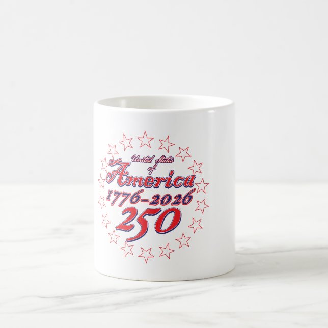 Caneca De Café Feliz Aniversário América (Centro)