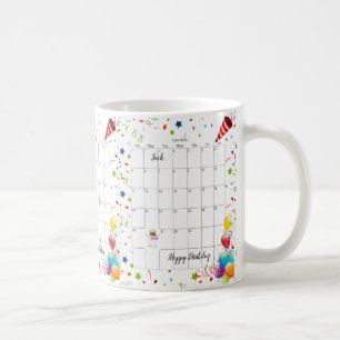 Caneca De Café Feliz Aniversário de 2022 June Mug