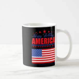 Caneca De Café Feliz aniversário Dia da Independência da América