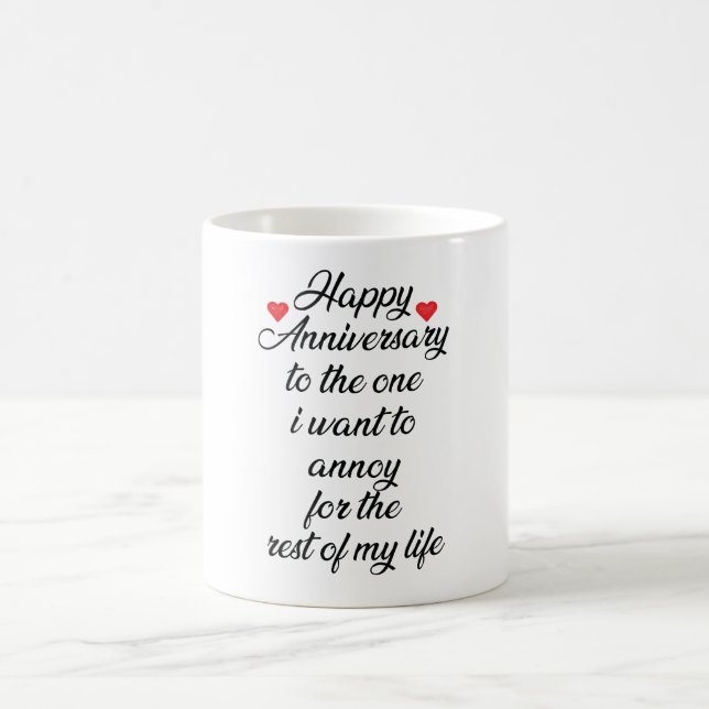 Caneca De Café Feliz Aniversário Do Que Eu Quero Anunciar (Centro)