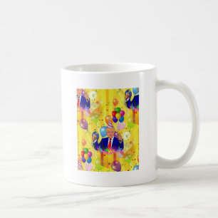 Caneca De Café feliz aniversário donald trump