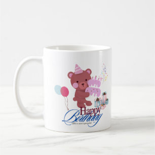 Caneca De Café Feliz Aniversário Mug