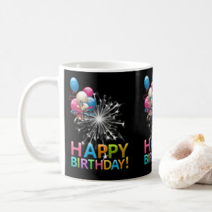 Caneca De Café Feliz Aniversário Mug