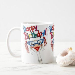 Caneca De Café Feliz Aniversário Mug