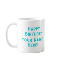 Feliz Aniversário Mug (Coruja)