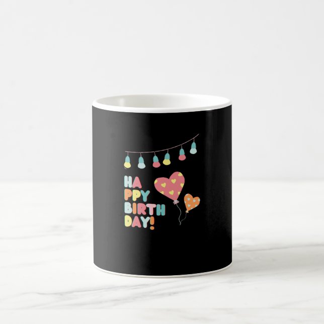 Caneca De Café Feliz aniversário para crianças (Centro)