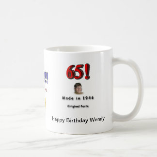Caneca De Café Feliz aniversario Wendy