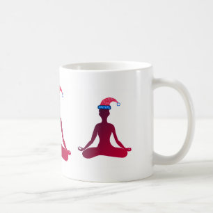 Caneca De Café Feliz ano novo 2018 Yoga Mug