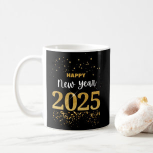 Caneca De Café Feliz ano novo 2025