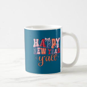 Caneca De Café Feliz Ano Novo 2026 Festa Contagem Regressiva Ano