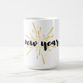 Caneca De Café Feliz ano novo Café Mug