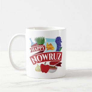 Caneca De Café Feliz Ano Novo Persa de Nowruz