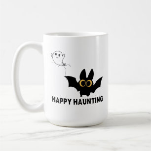 Caneca De Café Feliz Caça Fantasmagórica
