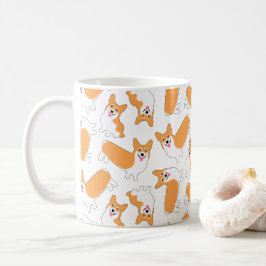 Caneca De Café Feliz Cachorro Bonito