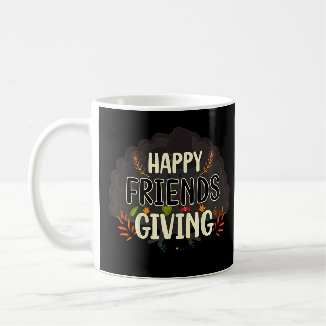 Caneca De Café Feliz Camisa De Amizade Turca Amigos Dando T- (Esquerda)