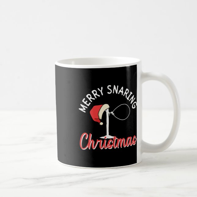 Caneca De Café Feliz Cantando Natal - Fio Snare Natal 1 (Direita)