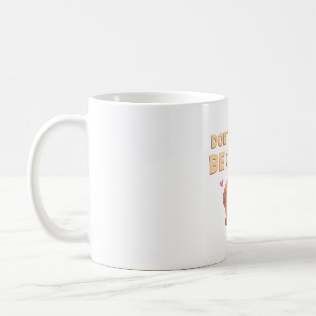 Caneca De Café Feliz Capybara, não se preocupe. (Esquerda)