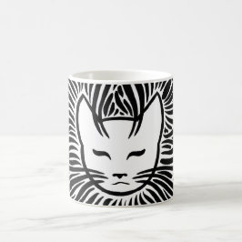 Caneca De Café Feliz Cheio de Gato