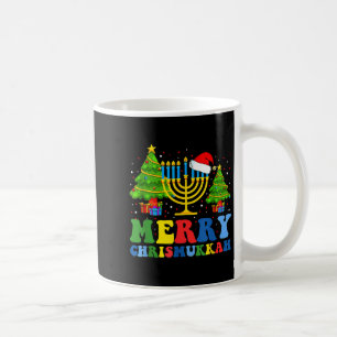 Caneca De Café Feliz Chrismukkah 2024 Feliz Hanukkah Natal Sa
