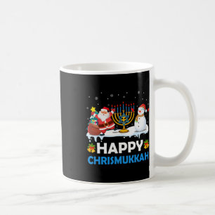 Caneca De Café Feliz Chrismukkah Hanukkah Divertimento Feliz Jude