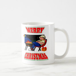 CANECA DE CAFÉ FELIZ CHRISTAMAS