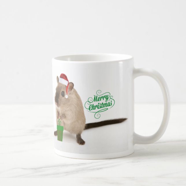 Caneca De Café Feliz Christmouse (Direita)