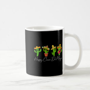 Caneca De Café Feliz cinco de mayo cactus festa mexicano