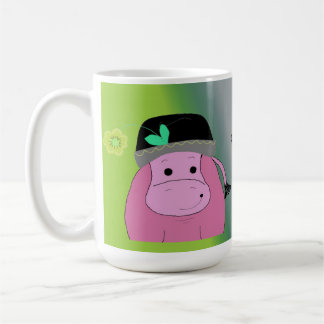 Caneca De Café Feliz como um Hipopótamo - Hippopotamus