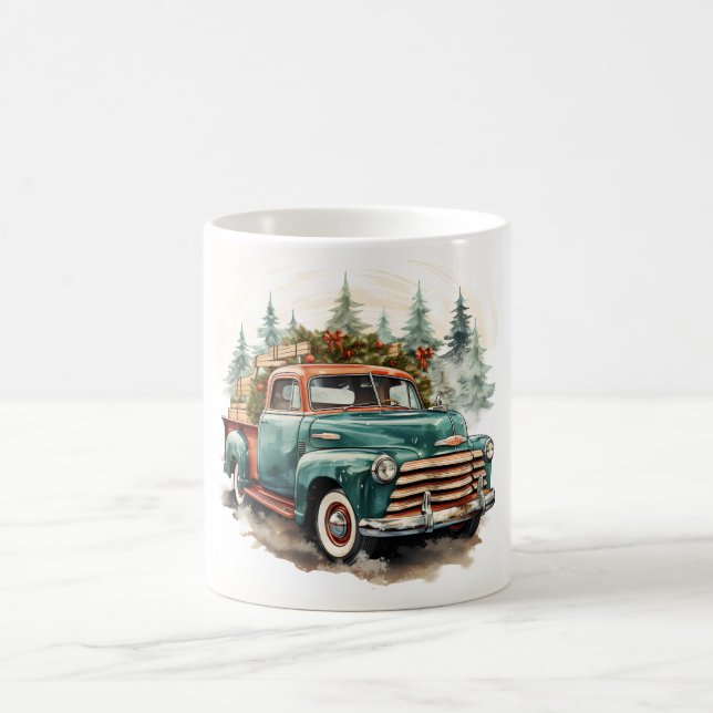 caneca de café feliz de Natal (Centro)