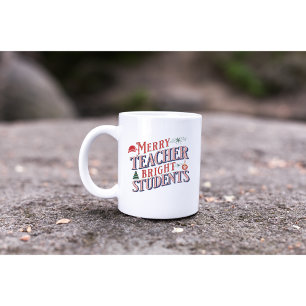 Caneca De Café Feliz de Natal e Engraçado Brilhante