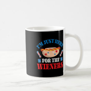 Caneca De Café Feliz Dia 4 de julho Americano Estou aqui para T