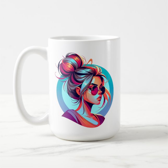 Caneca De Café Feliz Dia da Mulher | 8 de março (Esquerda)