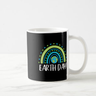 Caneca De Café Feliz Dia da Terra Arco-Íris Cuja Terra é Mulher