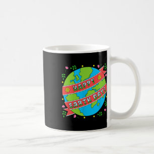 Caneca De Café Feliz Dia da Terra Camisa Homens do Dia da Terra B