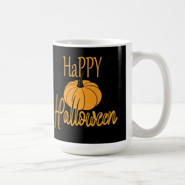 Caneca De Café Feliz Dia das Bruxas (Direita)