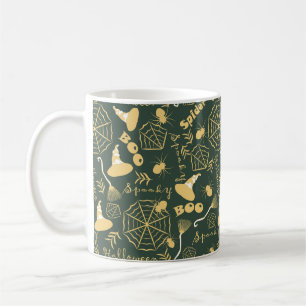 Caneca De Café Feliz Dia das Bruxas