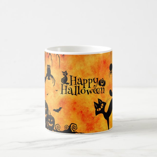 Caneca De Café Feliz Dia das Bruxas (Centro)