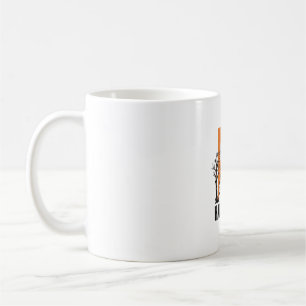 Caneca De Café Feliz Dia das Bruxas Casa Assombrada Gráfico Vinta