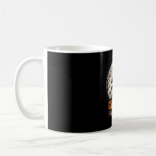 Caneca De Café Feliz Dia das Bruxas Cemitério da Lua da Bruxa Des