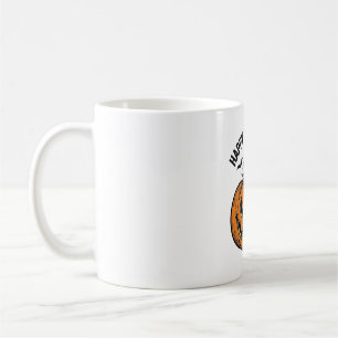 Caneca De Café Feliz Dia das Bruxas Rosto de Abóbora Design Vetor