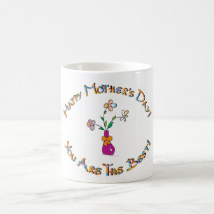 Caneca De Café Feliz Dia das Mães
