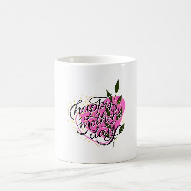 Caneca De Café  Feliz Dia das Mães  (Centro)