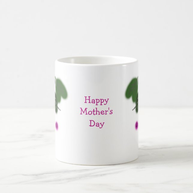 Caneca De Café Feliz Dia das Mães (Centro)