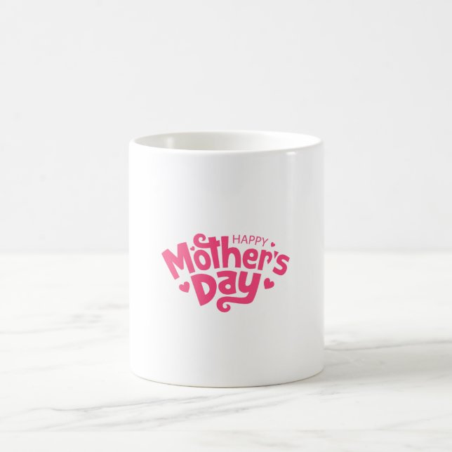 Caneca De Café Feliz Dia das Mães (Centro)