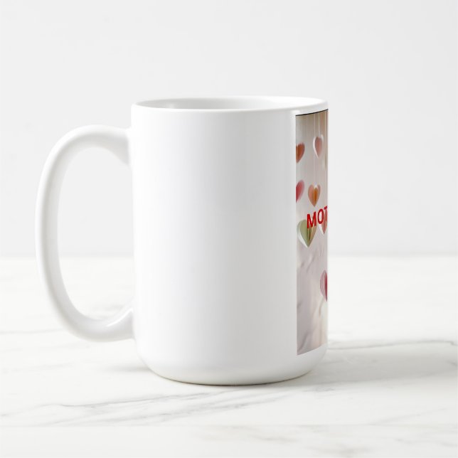 CANECA DE CAFÉ FELIZ DIA DAS MÃES  (Esquerda)