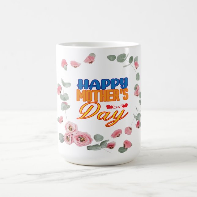 Caneca De Café Feliz Dia das Mães (Centro)