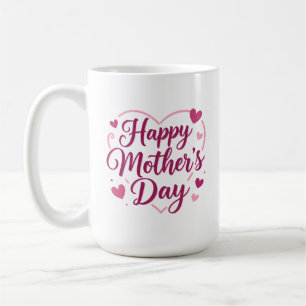 Caneca De Café Feliz Dia das Mães