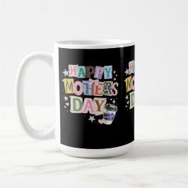 Caneca De Café Feliz dia das mães, gratidão mamãe